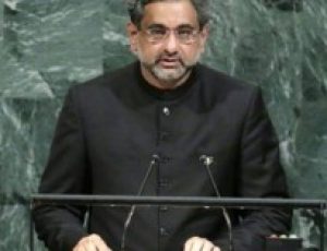 Pakistani Prime Minister Abbasi cowardly dodges questions on Pakistan’s blasphemy laws at the United Nations General Assembly